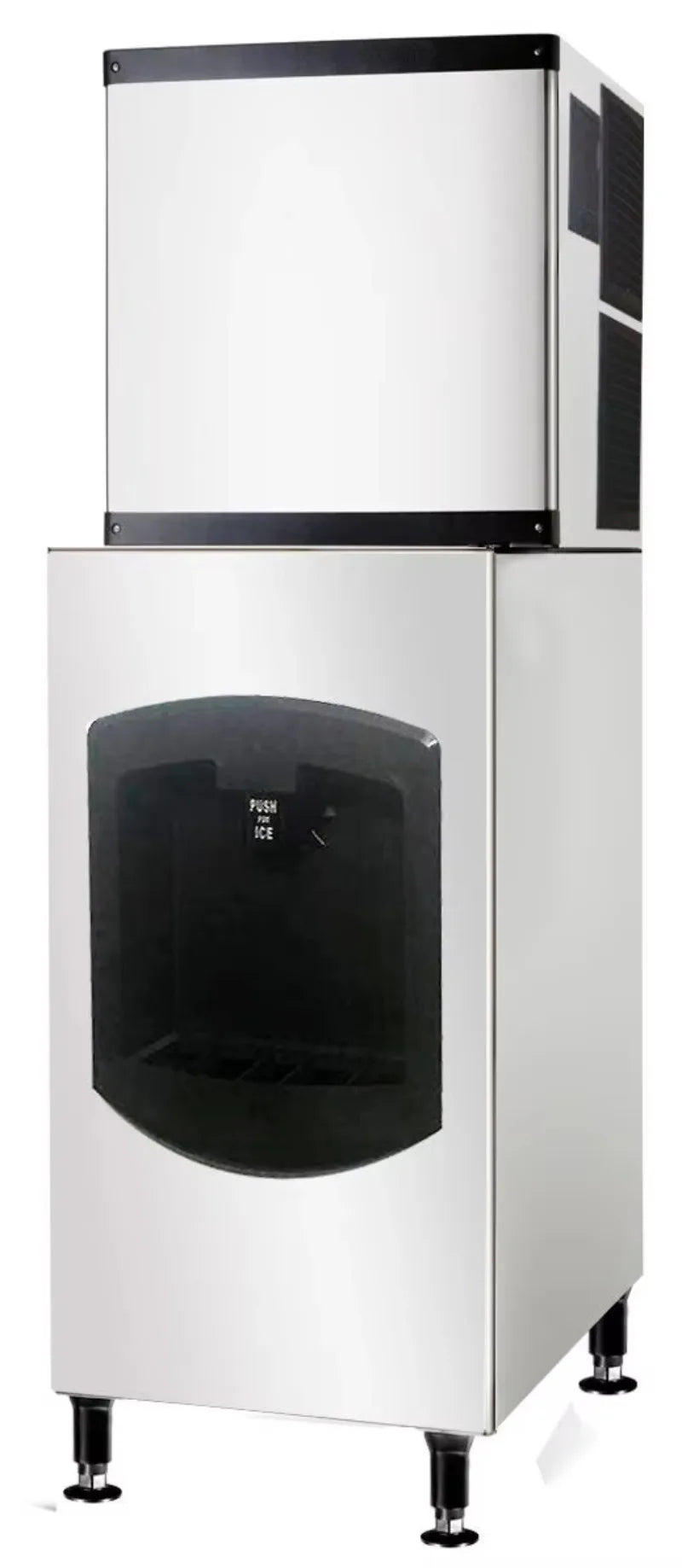 Customized Maquina Para Hacer Hielo Automatic Commercia Desktop Ice Maker Machine Ice Dispenser With Big Bin