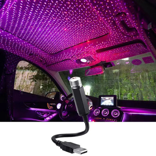 Mini LED Car Roof Star Night Light Projector For Citroen C1 C2 C3 C4 C5 C6 C8 C4L Elysee Xsara CACTUS DS3 DS4 DS5 DS5LS DS6