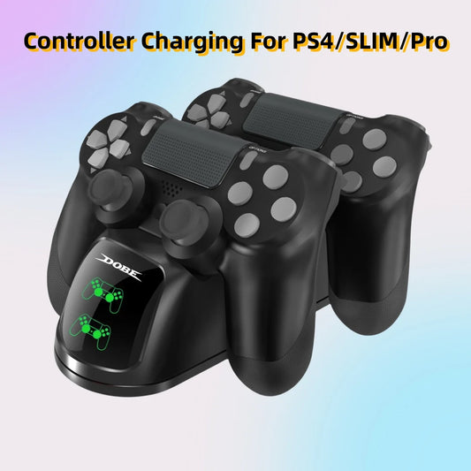 For PS4 Controller Charger Dock Station For Playstation 4 Slim Pro Handle Charging Dock With Indicator Light GamePad Charger