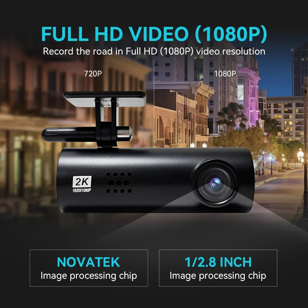 NOYAFA LF9 Pro WIFI Dash Cam 4K/2K DVR for Car Camera 24 Hour Parking Monitoring Loop Recording Car Camera With IR Night Vision
