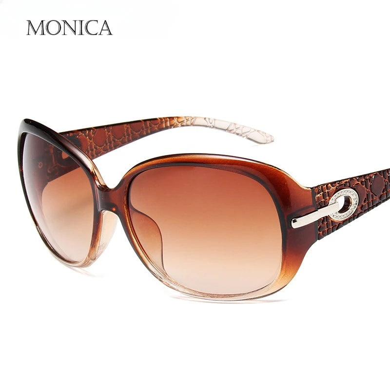 Women's Polarized Sunglasses UV400 Retro Diamond Butterfly Frame Eyewear Fashion Wear Sunscreen Glasses Traveling Ladies Sunglas