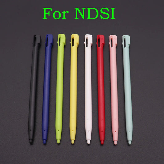 8pcs For NDSI Touch pen Black White Red blue Plastic Touch Screen Stylus Pen For NINTENDO DSI NDSI Touch Pen