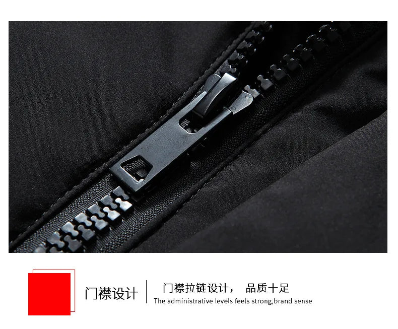 Down Jacket Man Long Men's Puffer Jacket Winter Coats For Men Duck Down Jacket Men Parkas Overcoat Padded Cold Clothes Feather