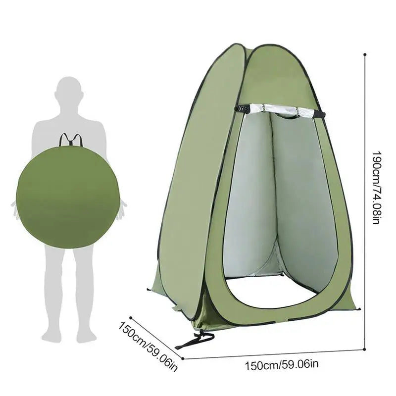 Pop-Up Pod Changing Room Privacy Tent Lightweight & Sturdy Portable Outdoor Camping & Beach Shower Tent Camp Toilet Rain Shelter