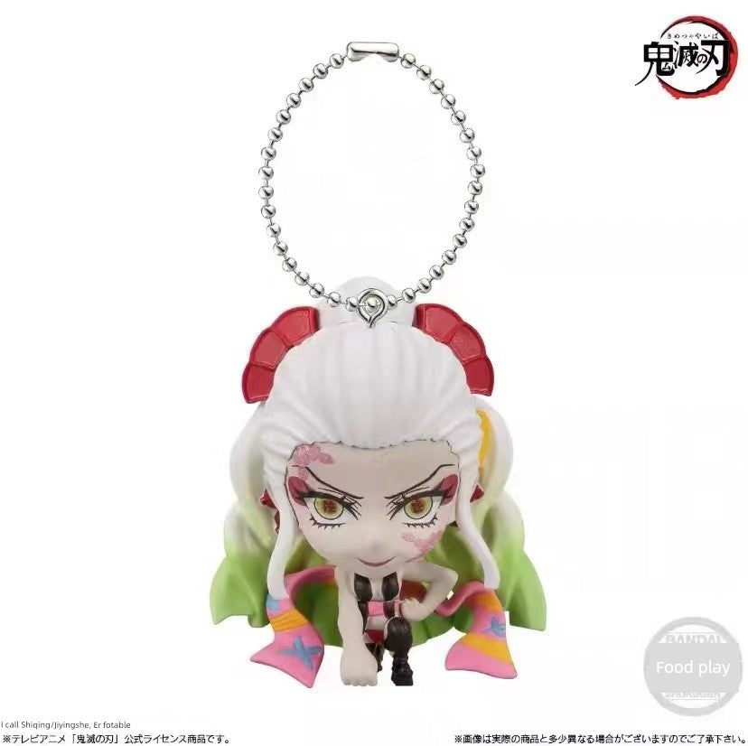 Authentic Bandai Capsule Toy Kimetsu No Yaiba Hanging Pendant Tanjirou My Wife Shan Yi Yi Zhi Zhu Brand New