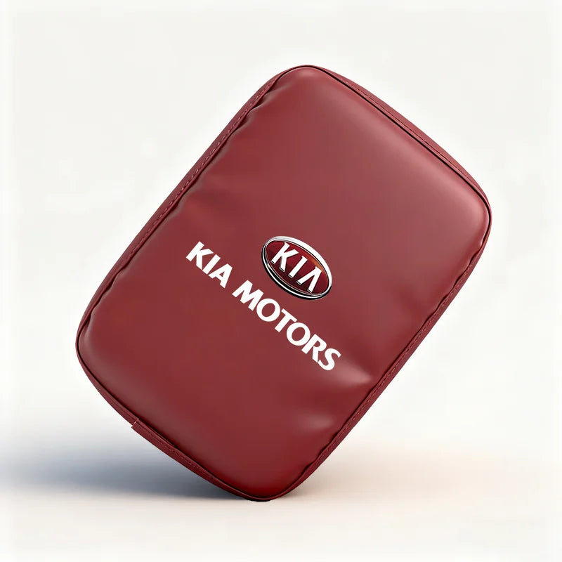 KIA Car Armrest Cover Cushion Armrest Box Protective Pad For KIA EV6 Stinger RIO Sorento Picanto Ceed Borrego Syros K4 K5 K8 K9