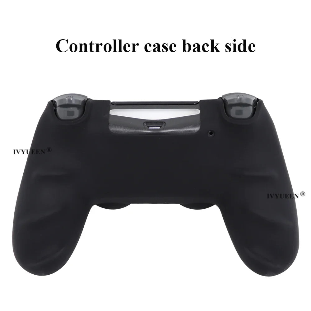 IVYUEEN Anti-slip Silicone Cover Skin Case for Sony PlayStation Dualshock 4 PS4 DS4 Pro Slim Controller