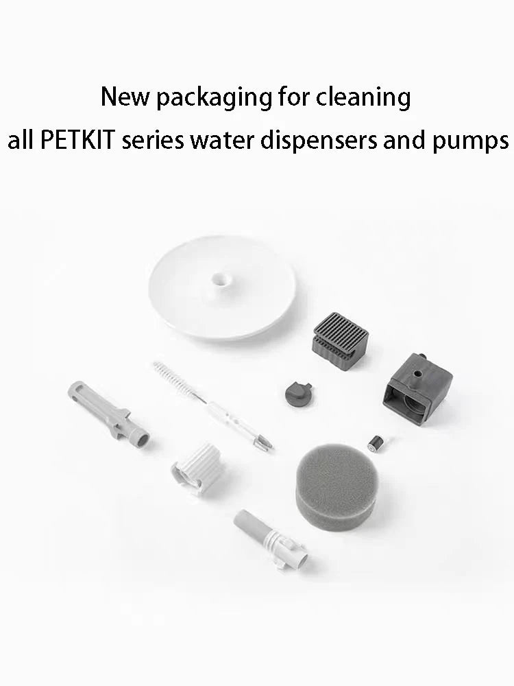 PETKIT Pet Automatic Water Fountain Cleaning Kit Dog Cat Drinking Fountain Cleaning Accessories Cat Supplies Pet Cleaning Kit