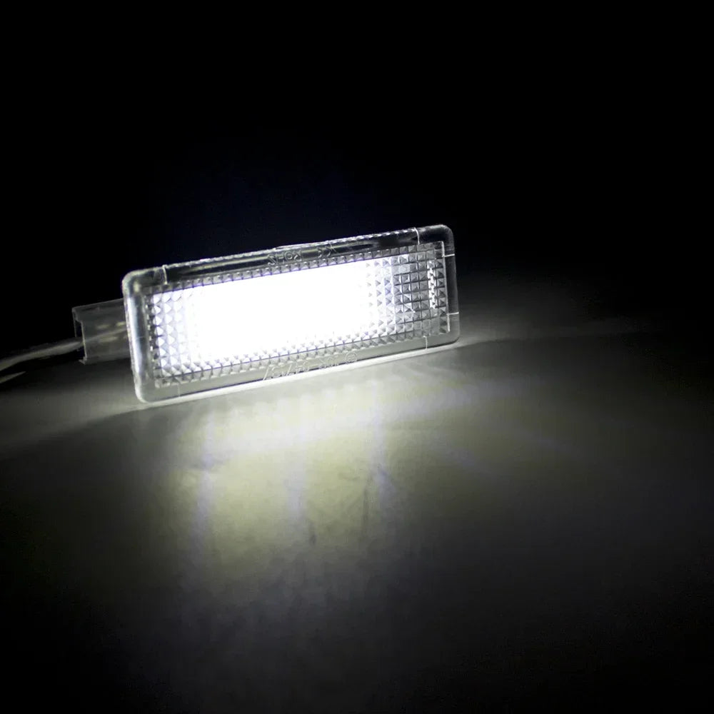 ATVOV 2PCS Car 18-SMD LED Courtesy Footwell Step Welcome Interior Light Luggage for BMW E60 E70 E90 E87 E92 E93 F01 F10 F11 X5