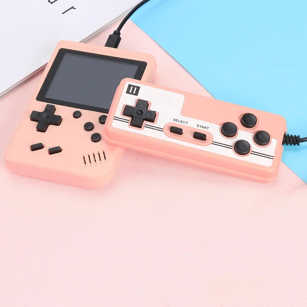 3 Inch Screen Handheld Game Console Play on TV 400/500/800 Games Retro Handheld Games Console Best Birthday Gift for Girls Boys