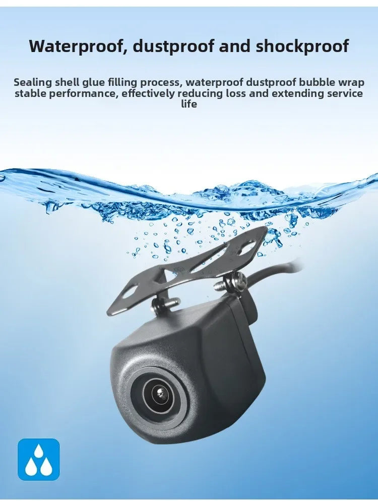 Wireless wifi car car camera car camera high definition starlight night vision 720P rear view reversing image