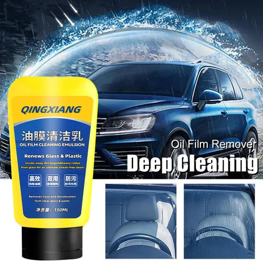 Car Glass Oil Film Removing Paste Auto Glass Film Coating Agent Waterproof Rainproof Anti-fog Glass Cleaner For Auto Windshield