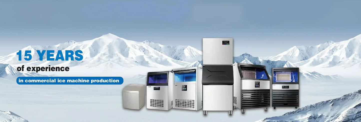 Ice Maker Commercial Ice Cube Machine Factory with air Cooling or Water Cooling