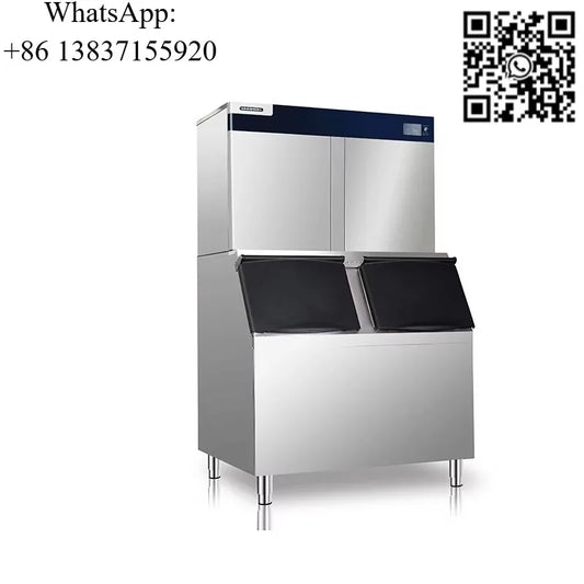 Custom Ice Cube Machine Automatic Ice Maker Machine Industrial Ice Making Machine High Efficiency