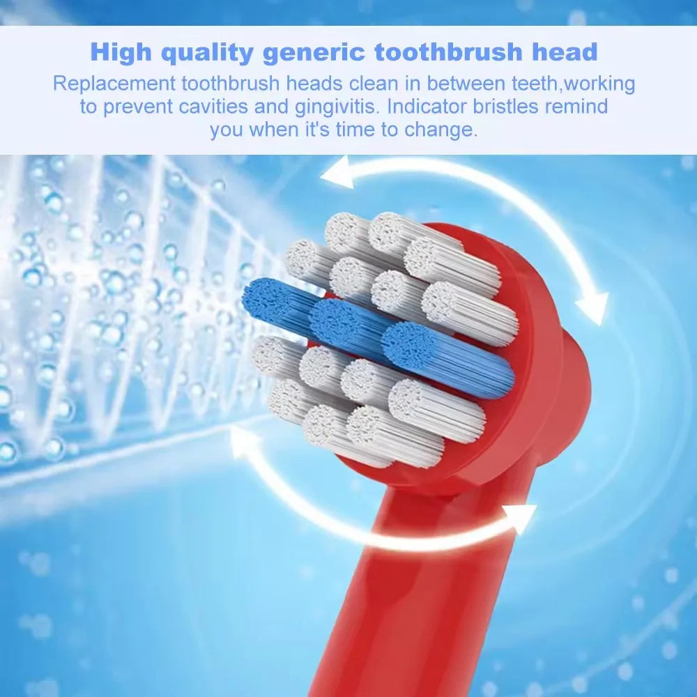 Kid Toothbrush Heads Replacement Children Tooth Brush Refill Heads EB10 Soft Bristle For Oral B Kid Electric Toothbrush