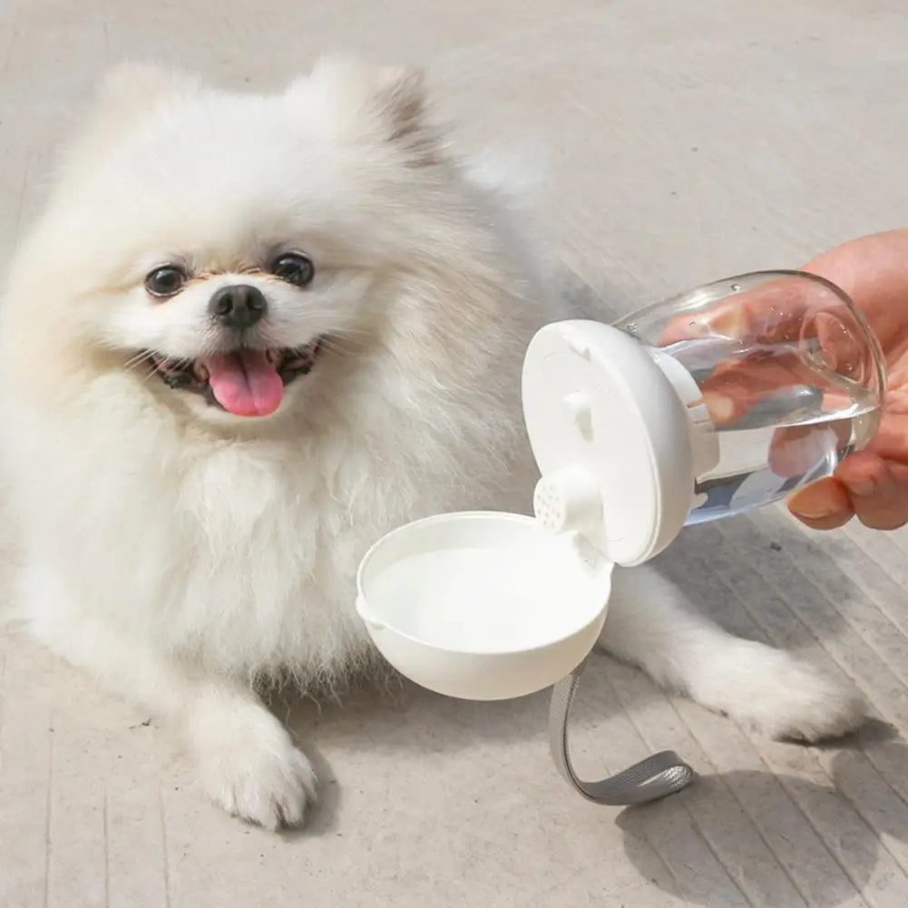 Portable Folding Water Bottle For Small Dogs Outdoor Walking Puppy Pet Travel Drinking Bowls Drinking Bottle Dog Supplies 300ml