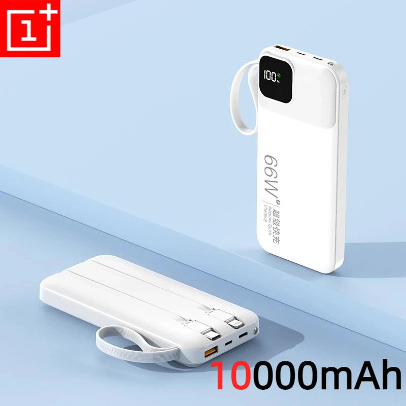 ONEPLUS Power Bank 50000mAh External Spare Battery 66W Fast Charging Portable Charger for IPhone Xiaomi Redmi Poco Powerbank