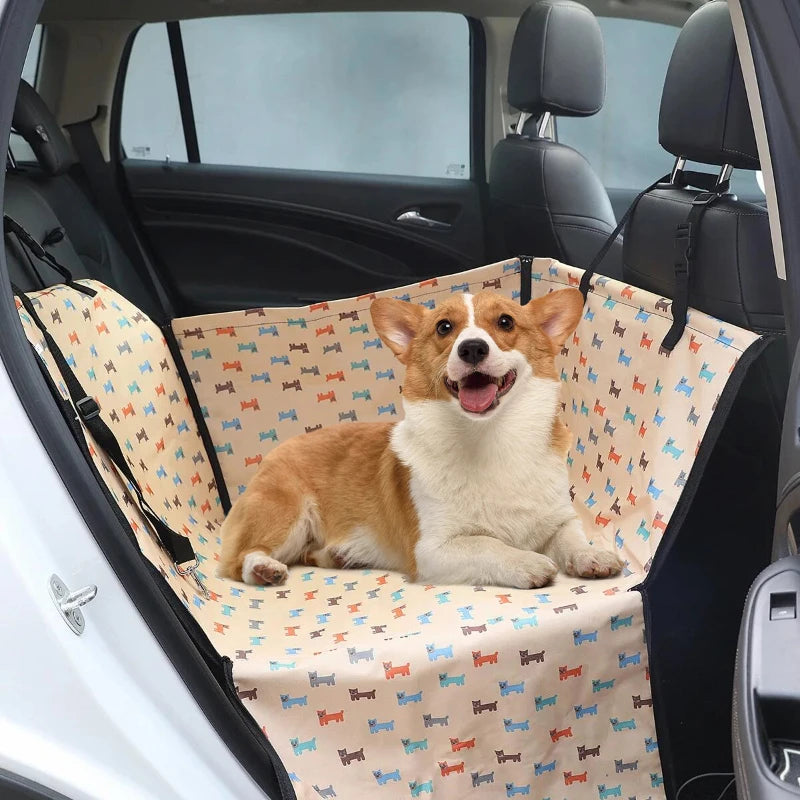 Pet Carriers Dog Car Seat Cover Carrying for Dogs Cats Mat Blanket Rear Back Hammock Protector transportin perro