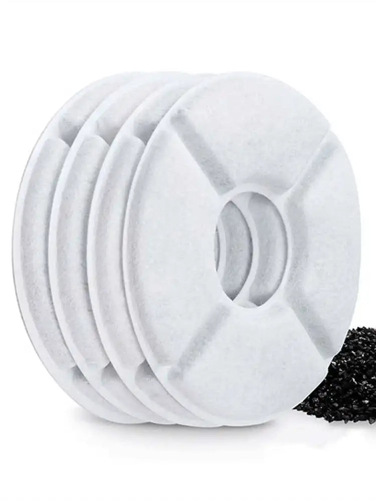 Replace the filter drinking fountain activated carbon 1/4/6/8/12pcs drinking fountain for cats fountain for cats filter element