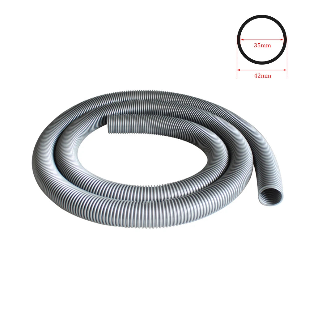 Inner 35mm/outer 42mm Vacuum Cleaner Thread Hose/Bellows/Straws/Soft Pipe Durable Flexible Replacement Vacuum Tube