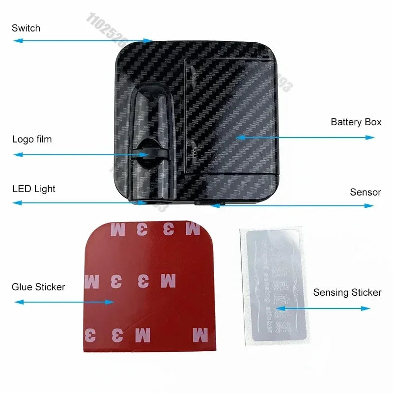 New HD 2 Car logo LED Wireless Courtesy door projector Shadow light Auto For BMW Volkswagen Honda Audi Mercedes-Benz Accessories