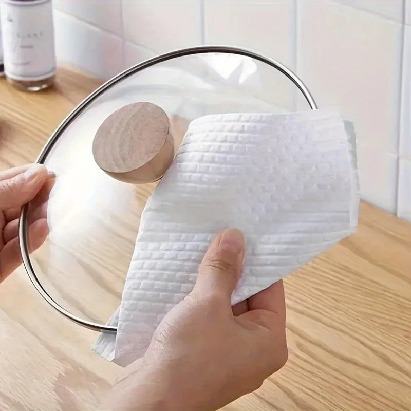 400 rolls of pure white kitchen paper towels: anti stick, durable, reusable - an ideal choice for cleaning and wiping