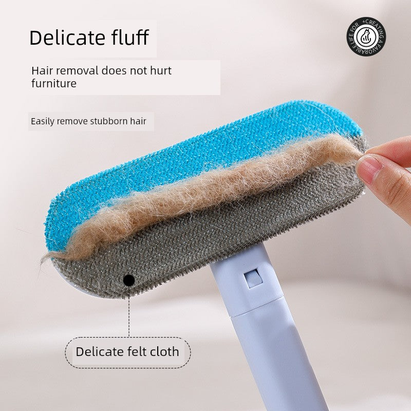 Pet Hair Remover Brush Multifunctional Cat Suction Cat Hair Handy Gadget Dog Fur Cleaner Carpet Sofa Bed Lent Remover