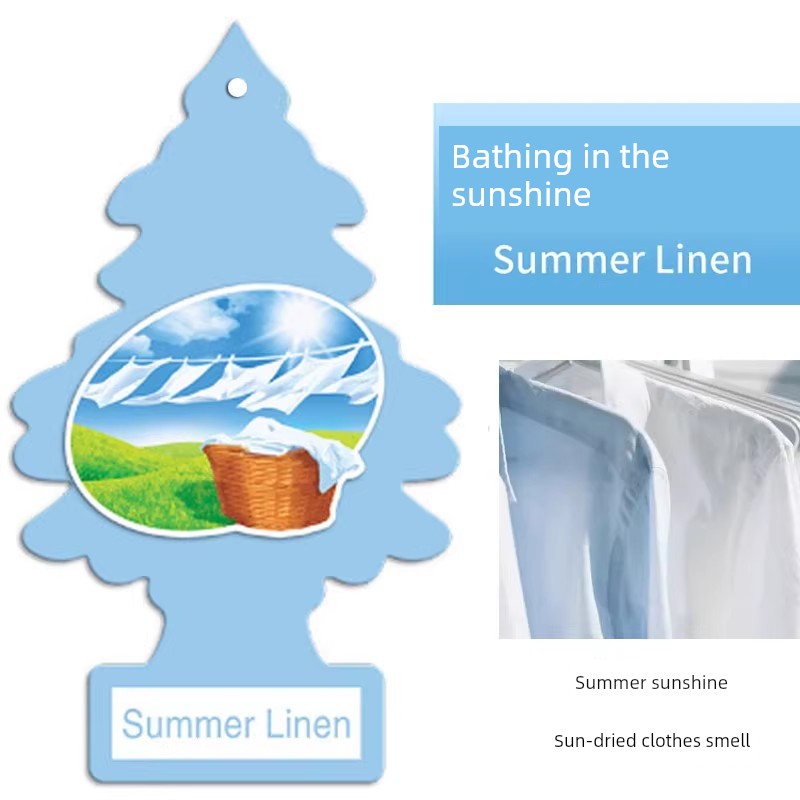 Jasmine Scented Green Tea American Small Tree Pendant Car