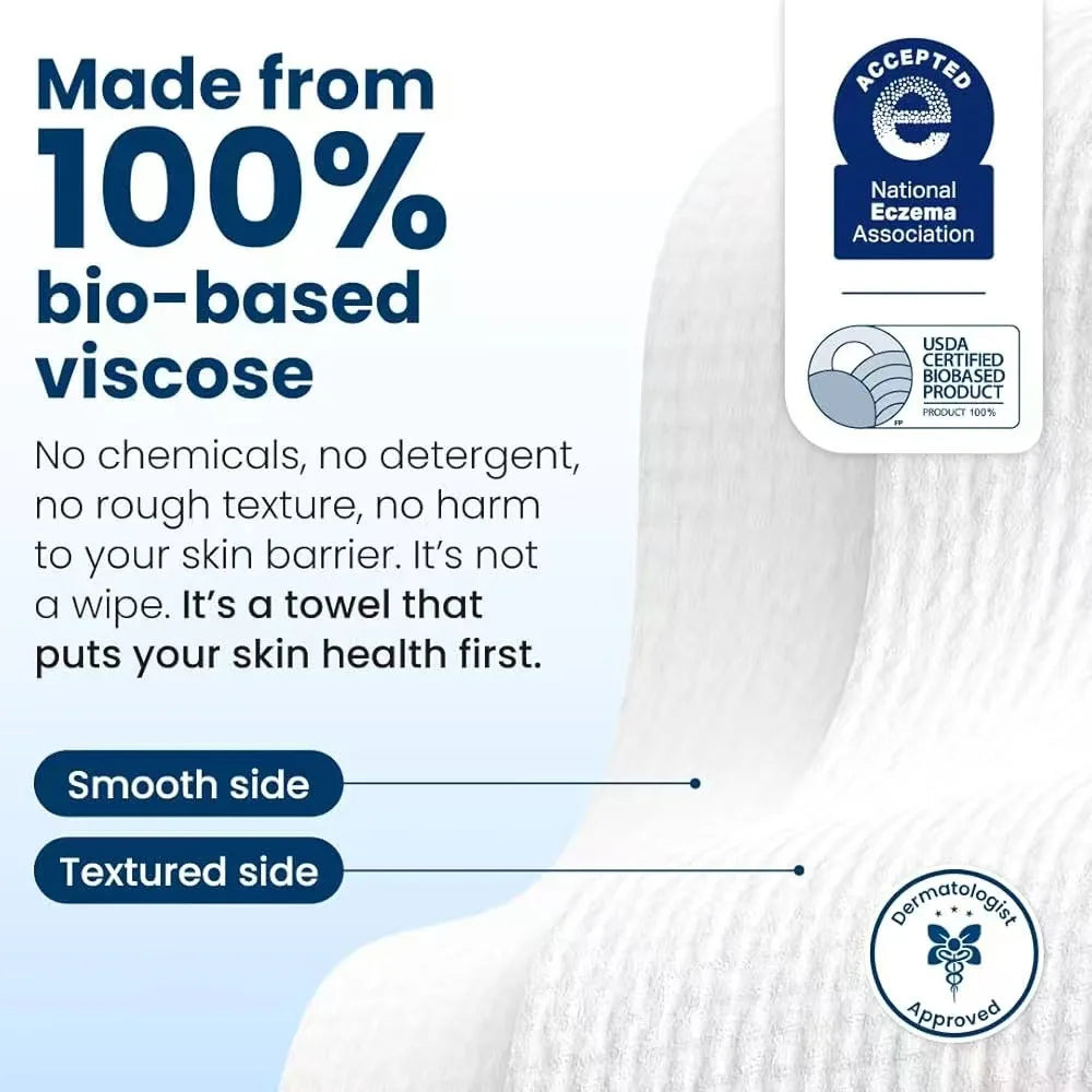 2026 50pcs Large Disposable Cotton Face Towels Soft Absorbent Paper Box Pack For Daily Facial Cleansing Skin Care And Beauty Use