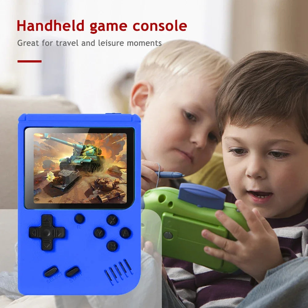 3 Inch Screen Handheld Game Console Play on TV 400/500/800 Games Retro Handheld Games Console Best Birthday Gift for Girls Boys