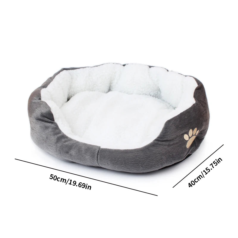 Dog Bed Cat Bed Pet Beds with Thickened PP Cotton Dog Cave Bed and SofaSuitable for Small Puppy Cat