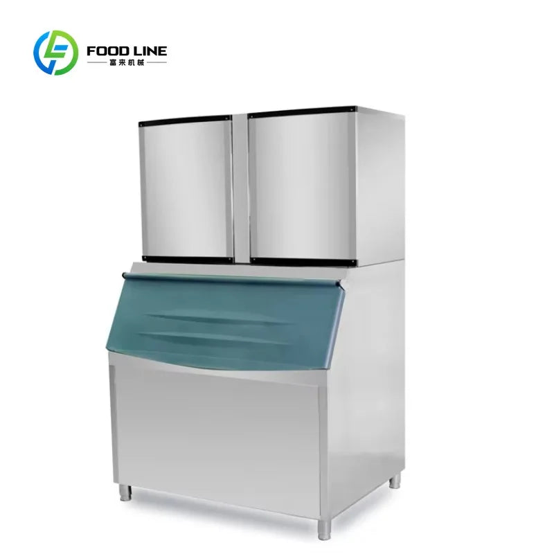 Customized Commercial Ice Machine 1000kg /24h Cube Ice Machine Sold Ice Machines for Use in Bars Hotel Milk Tea Shops