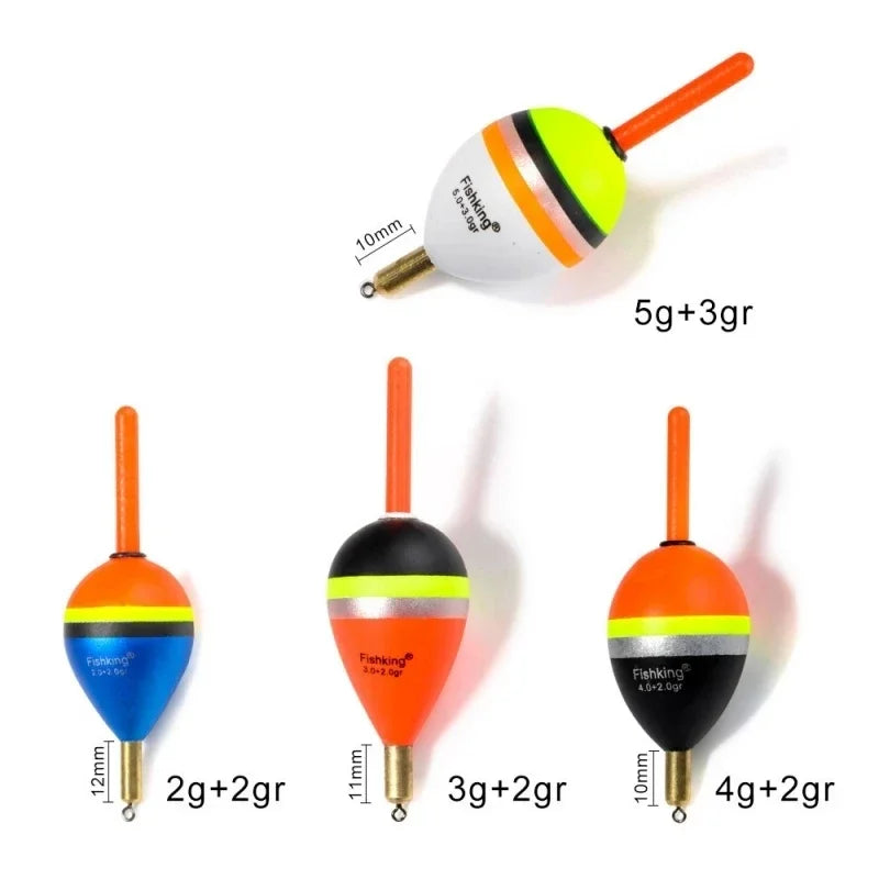 Colored Vertical Fish Float Marine Freshwater Fishs Buoy Weighing 6.0g Portable High-quality Outdoor Fishing Accessories Floats