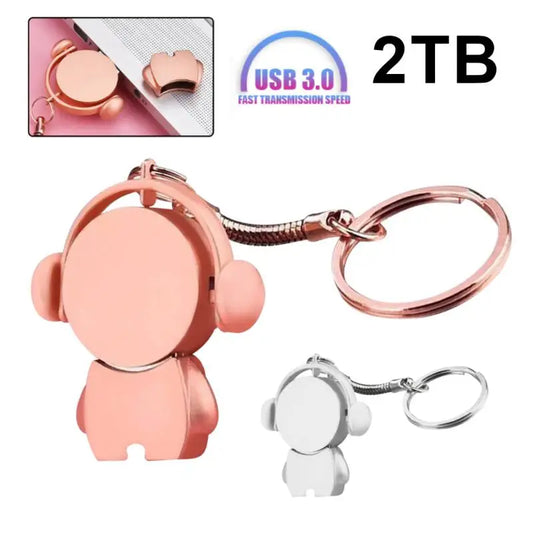 2TB Pen Drive 1TB USB Flash Drive USB 3.0 Pendrive High Speed Metal Memory Stick USB Stick Flash Disk For Tablet Free Shipping