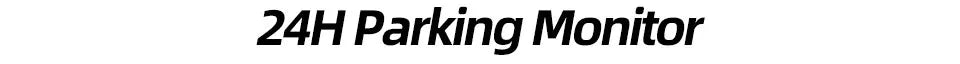 Dash Cam Car Camera Dual Lens 4K UHD Recording DVR Night Vision Video Recorder Built-In Wi-Fi Support GPS 24H Parking Car Camera