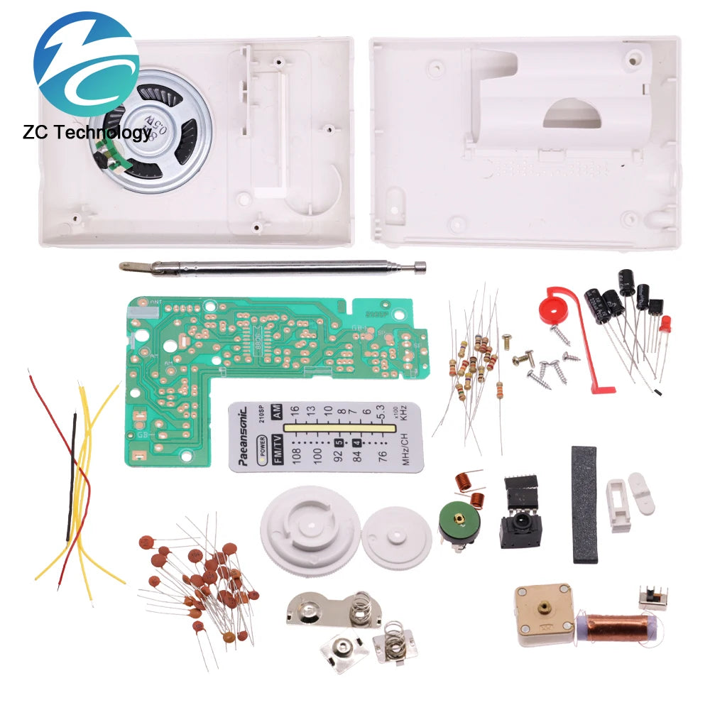 CF210SP AM/FM Stereo Radio Kit DIY Electronic Assemble Set Kit For Learner July DropShip DIY laboratory