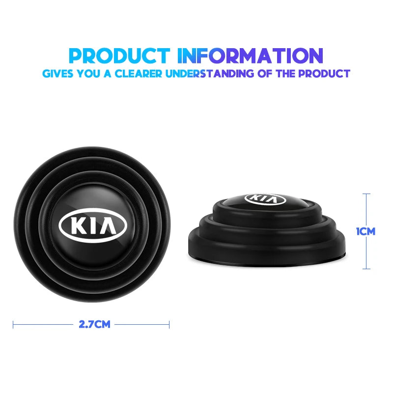 KIA Car Door Anti-shock Pad Anti-noise Buffer Gasket Auto Interior For KIA EV6 Stinger RIO Sorento Picanto Ceed Borrego Syros K4