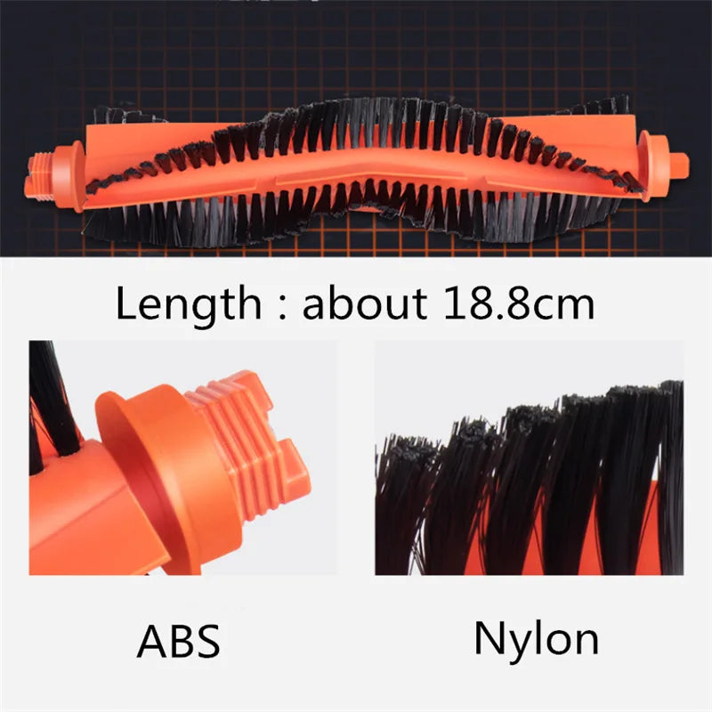 Compatible For Xiaomi Robot Vacuum S10 S12 T12 B106GL/ Mop 2S XMSTJQR2S / 3C B106CN Parts Accessories Main Side Brush Filter Mop