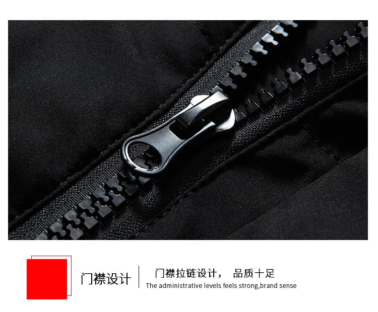 Down Jacket Man Long Men's Puffer Jacket Winter Coats For Men Duck Down Jacket Men Parkas Overcoat Padded Cold Clothes Feather