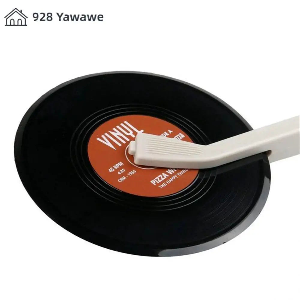 Pizza Cutter Spin Record Design Abs Bakeware Pizza Knife Professional Portable Kitchen Accessories Pizza Wheel Cutter Creative