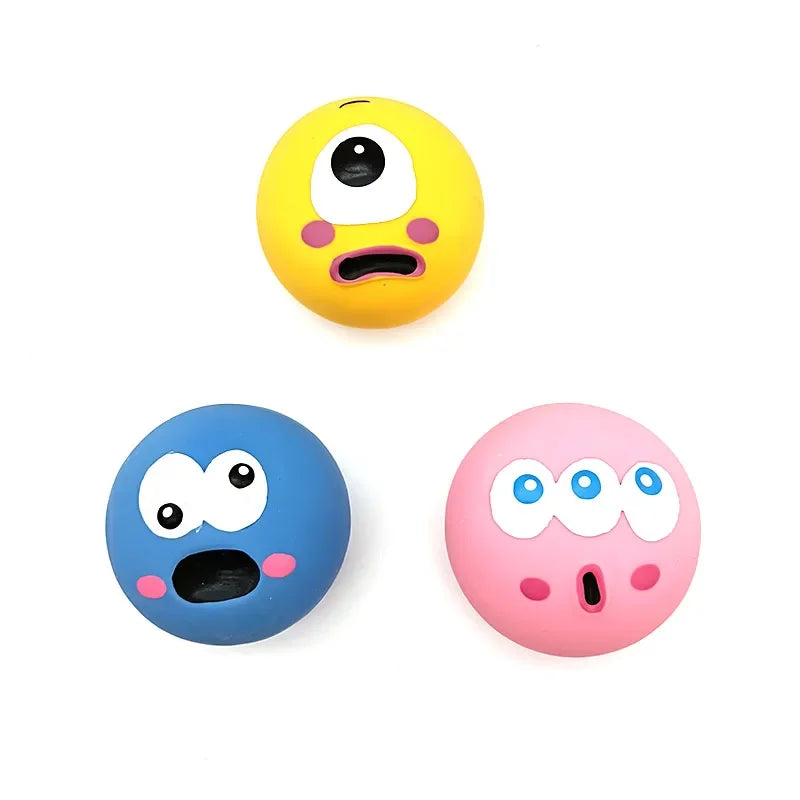 Pet Dog Toy Interactive Rubber Balls Pets Dog Cat Puppy ElasticityTeeth Ball Puppy Chew Toys Tooth Cleaning Balls Toys for Dogs