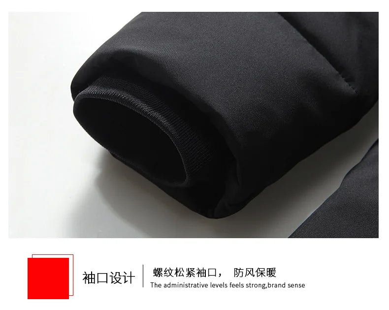 Down Jacket Man Long Men's Puffer Jacket Winter Coats For Men Duck Down Jacket Men Parkas Overcoat Padded Cold Clothes Feather