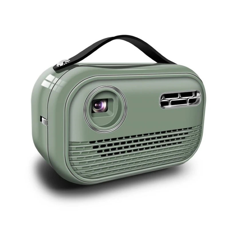 Mini Portable Projector Home Theater 4K 3D DLP Android Smart Ceiling Car Outdoor Wifi Bluetooth Mobile Battery Rechargeable LED