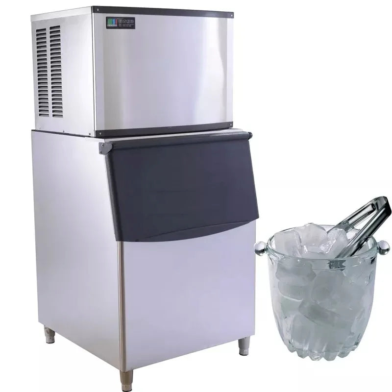 Custom Ice Cube Machine Automatic Ice Maker Machine Industrial Ice Making Machine High Efficiency