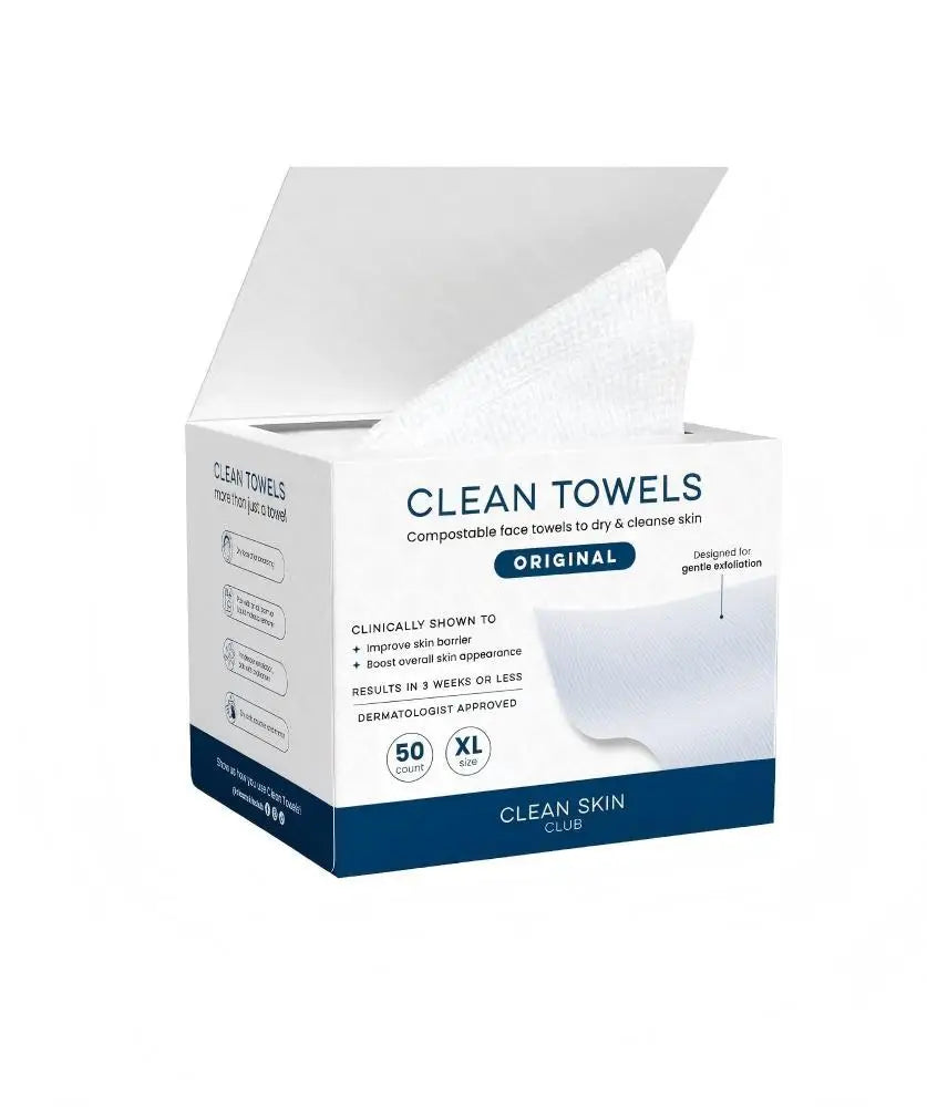 2026 50pcs Large Disposable Cotton Face Towels Soft Absorbent Paper Box Pack For Daily Facial Cleansing Skin Care And Beauty Use