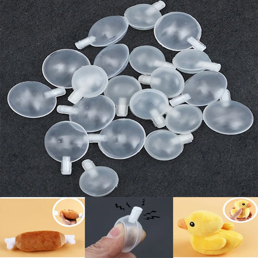 10/50Pcs Squeakers Repair Fix Pet Baby Dog Toys Noise Maker Insert Replacement 27/35mm Plastic Squeaker Repair Supplies