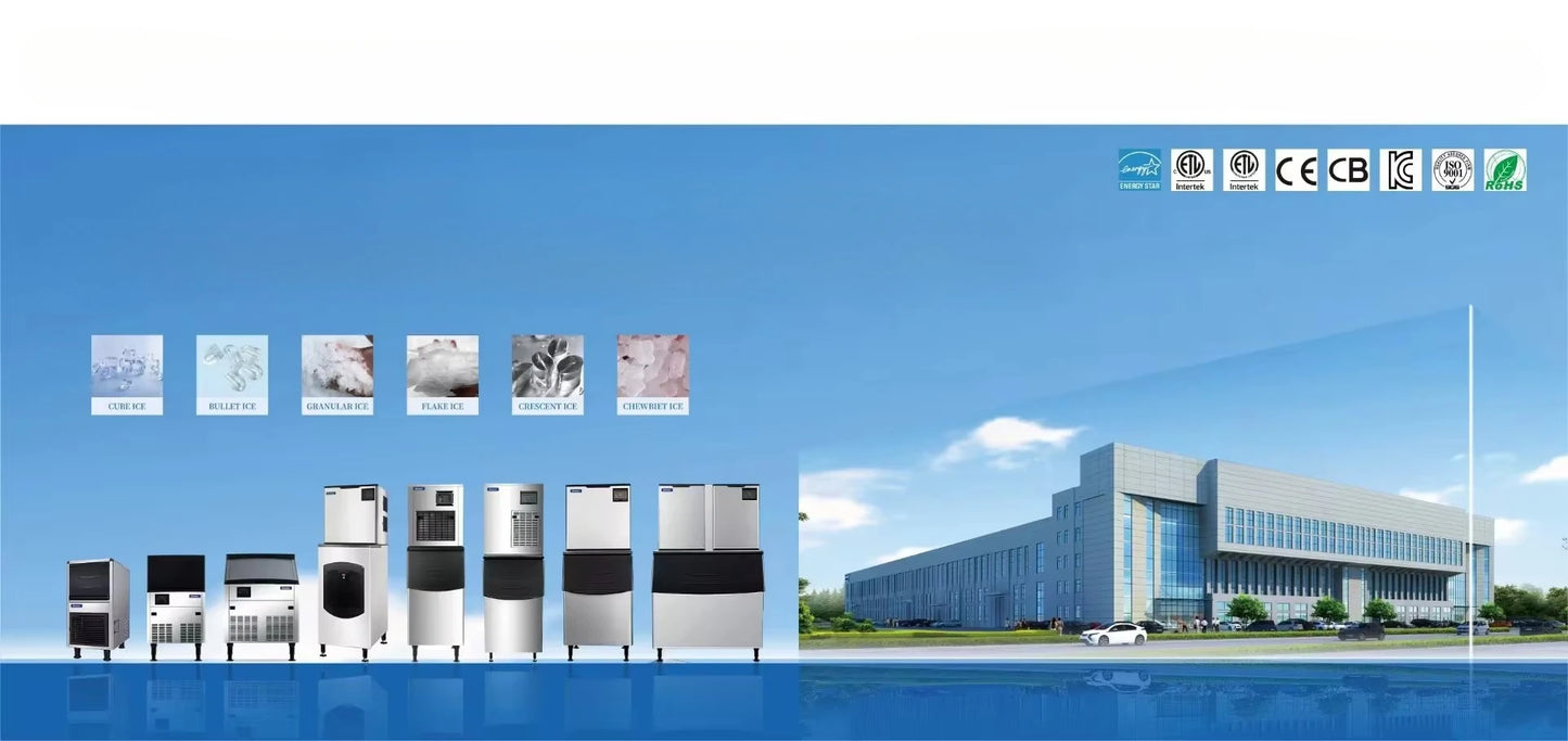 Customized Maquina Para Hacer Hielo Automatic Commercia Desktop Ice Maker Machine Ice Dispenser With Big Bin
