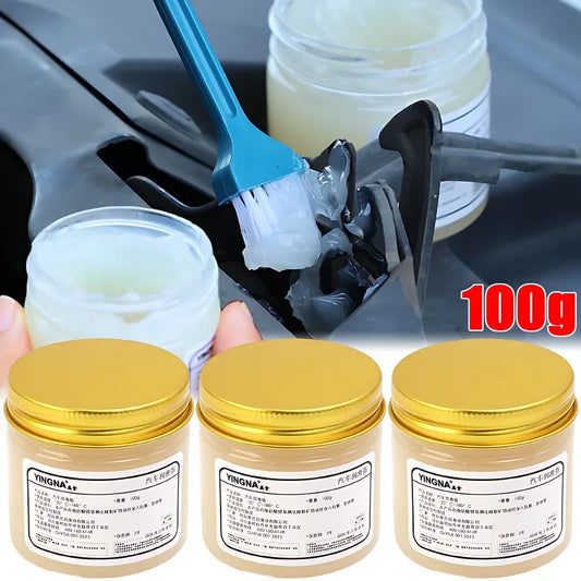 Car Lubricating Grease Set Lithium Track Abnormal Noise Antirust Oil White Mechanical Maintenance Gear Bearing Oil Grease Kit