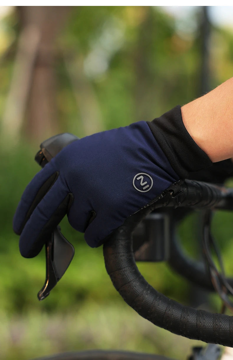 INBIKE Touchscreen Winter Gloves for Men Windproof Thermal Insulated Road Bike Cycling Gloves Man for Cold Weather E-Bike Riding