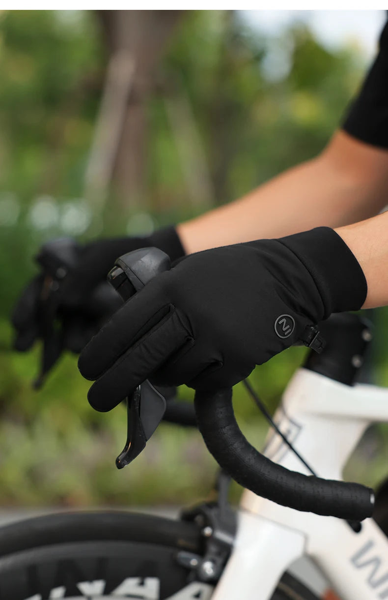 INBIKE Touchscreen Winter Gloves for Men Windproof Thermal Insulated Road Bike Cycling Gloves Man for Cold Weather E-Bike Riding